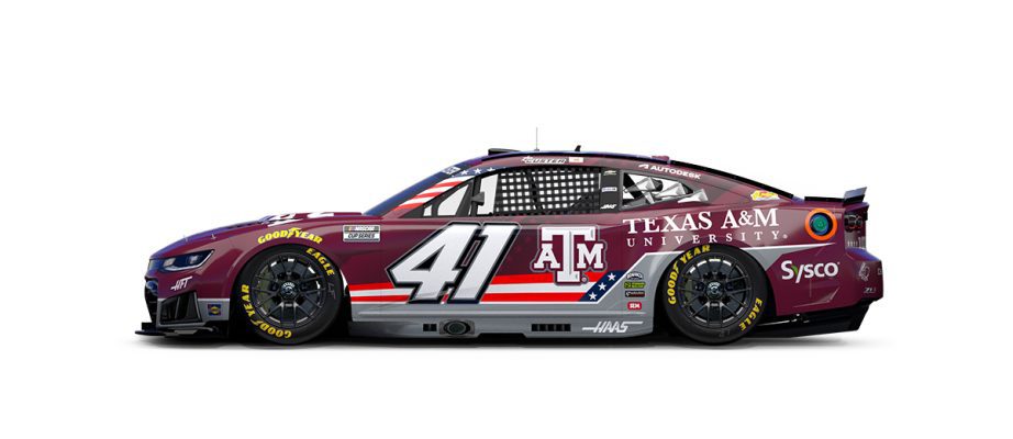 A graphic depicting the No. 41 Chevrolet.