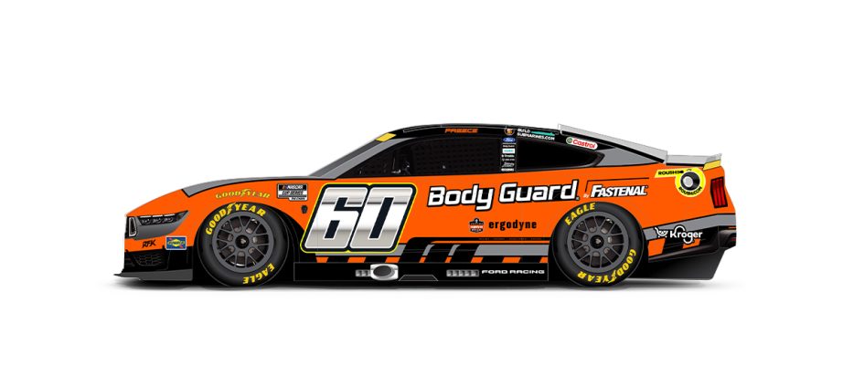 A graphic depicting the No. 60 Ford.