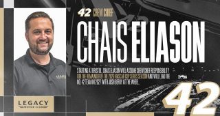 Promo Image for Legacy makes crew chief change on No. 42 car