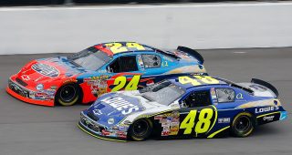 Promo Image for Hendrick: Neon yellow numbers define team's history