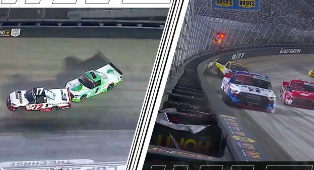 Caution flies for multiple incidents in Truck Chase opener