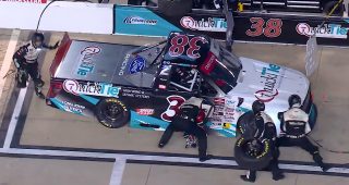 Promo Image for Chandler Smith pits late with right-front vibration