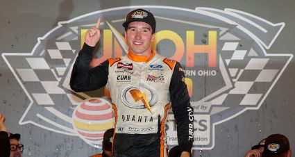 Jake Garcia scores first Truck win at Bristol; top Chase drivers struggle in final stage