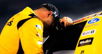 Top-seeded Riggs finishes 32nd after loose wheel derails night: ‘We lost that one’