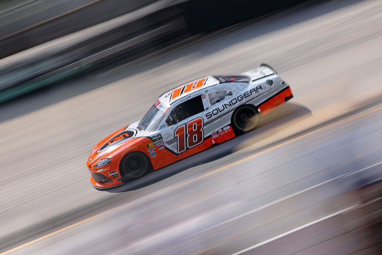 William Sawalich drives at Bristol.