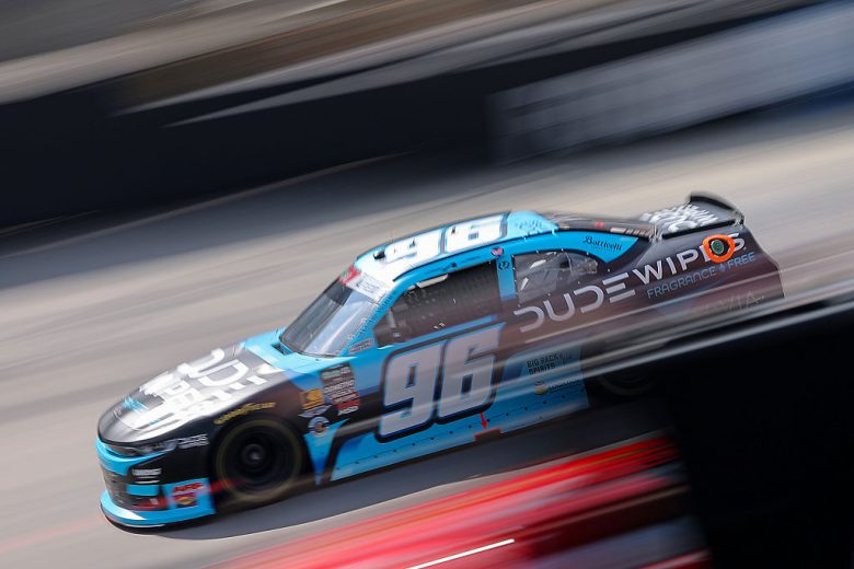 Anthony Alfredo drives at Bristol.