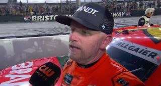 Promo Image for Allgaier on Love contact: 'He didn't even try to make the corner'