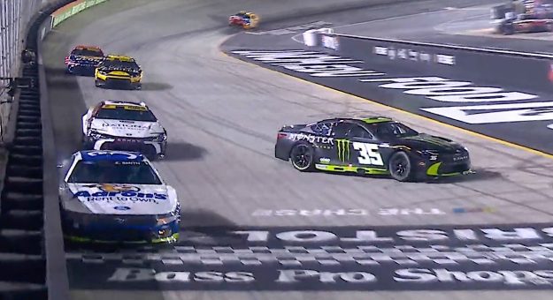 Herbst spin interrupts pit cycle