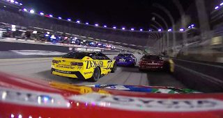 Promo Image for In-car: Gibbs charges three-wide into Bristol chaos