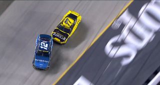 Promo Image for Hocevar, Blaney make contact in late Bristol battle