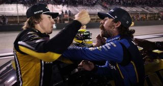 Promo Image for Hocevar adds new enemy in Blaney following Bristol bash