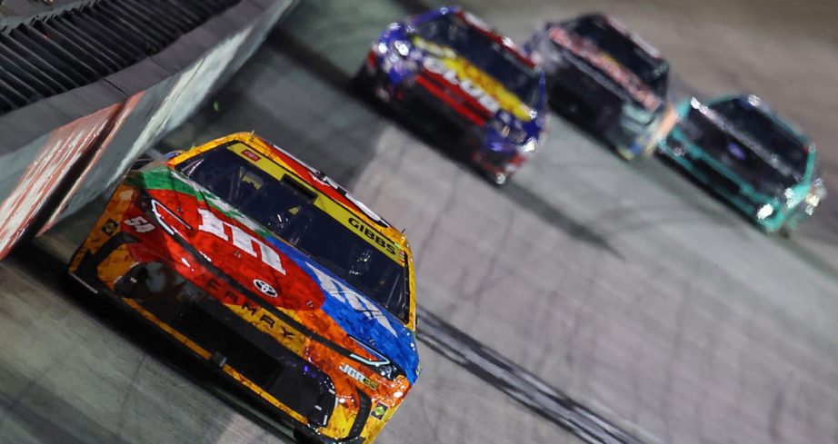 A general view of racing at Bristol.