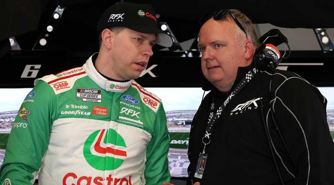 Featured Image for RFK Racing, Jeremy Bullins part ways; Skarbowski named No. 6 crew chief