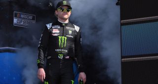Promo Image for NASCAR meeting with Gibbs, not Blaney, Hocevar