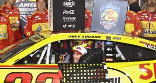 Promo Image for Logano now second among active short-track winners; full list