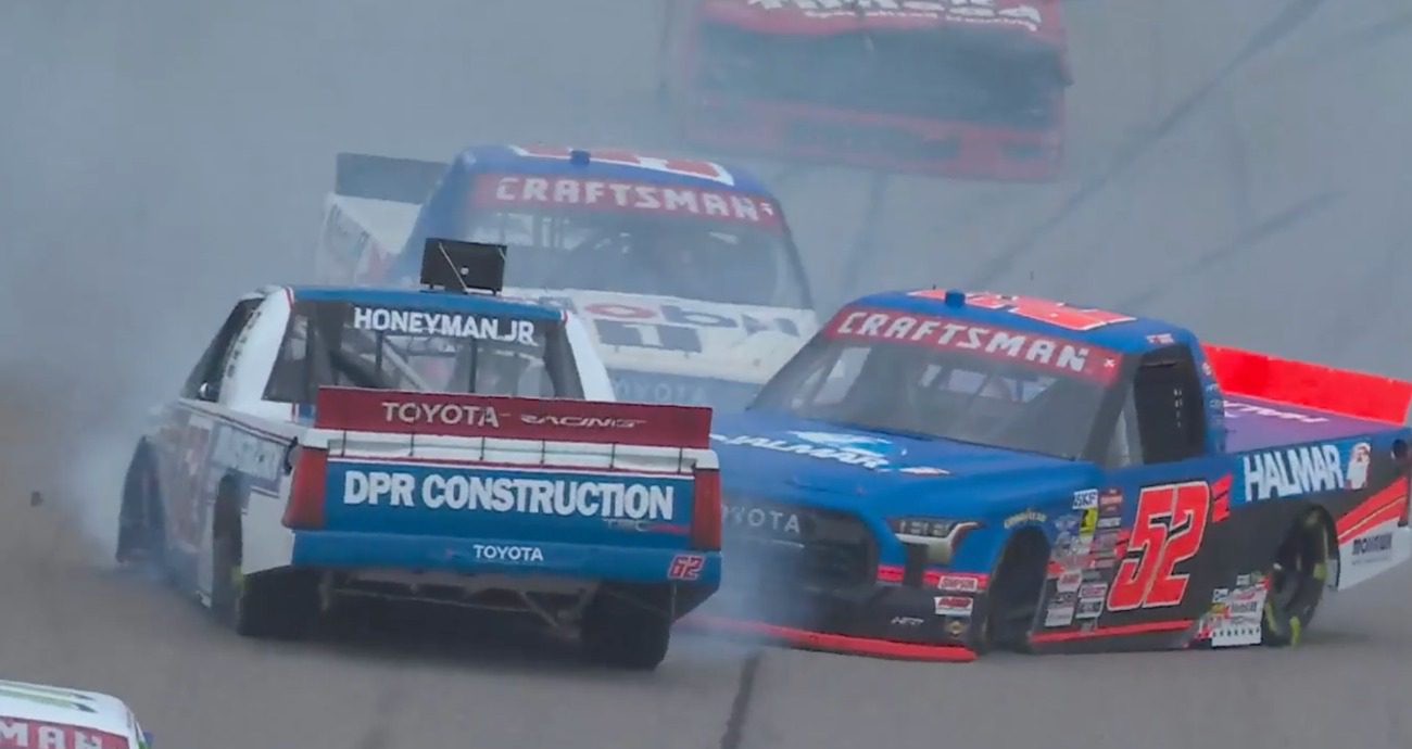 Promo Image for Multitruck wreck strikes early on final stage restart
