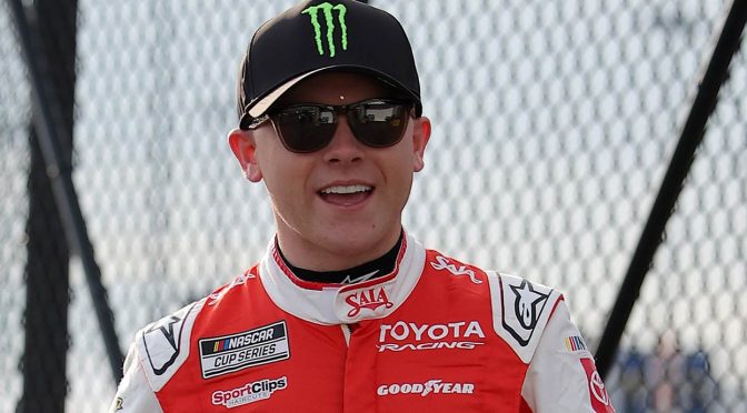 Featured Image for Fresh from call to NASCAR hauler, Ty Gibbs on Bristol bottle toss: ‘Definitely shouldn’t have done that’