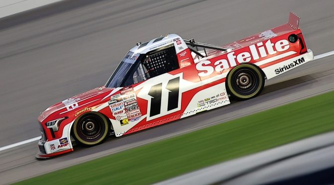 Featured image for Kaden Honeycutt wins Craftsman Truck Series Chase race at Kansas