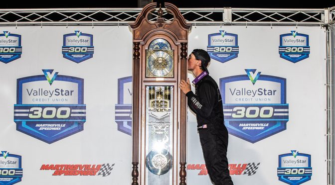 Featured image for Brotherly love: Caden Kvapil joins brother Carson as a ValleyStar Credit Union 300 winner