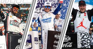 Promo Image for Larson ties Truex Jr., Kurt Busch on wins list
