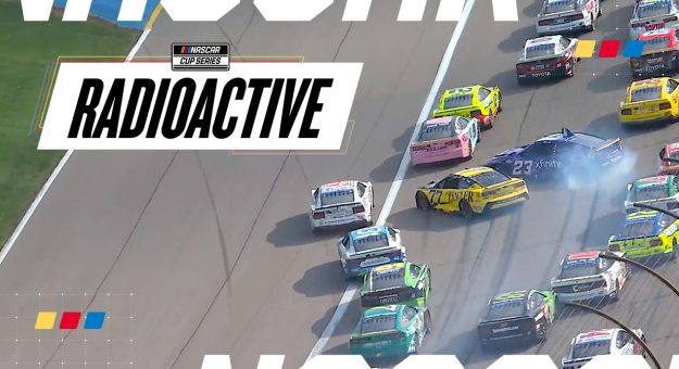 Radioactive: Hocevar's Kansas wreck from multiple angles