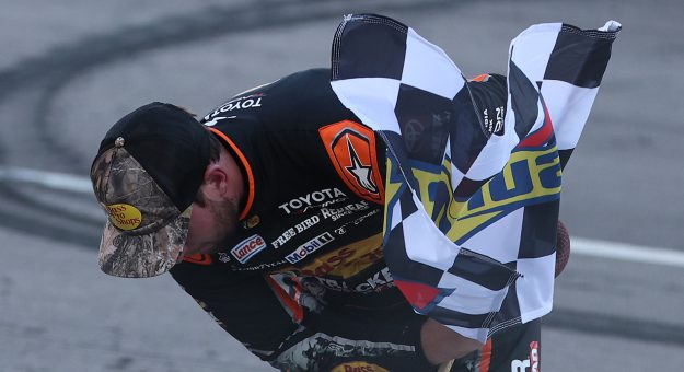 All of Joe Gibbs Racing's wins by driver