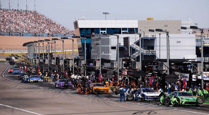Featured Image for Hauler Talk: NASCAR discusses teams spraying pit stalls at Las Vegas