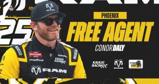 Promo Image for Conor Daly to race at Phoenix in No. 25 Ram; details