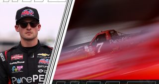 Promo Image for Mosack wheels Kyle Busch tribute truck to second career pole