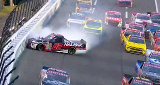 Promo Image for Replay: Multitruck wreck brings out red flag at Charlotte
