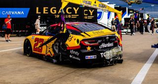 Promo Image for Bowman spins, collecting Wallace, Byron in major wreck