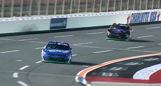 Promo Image for Corey Day charges to victory after daring Charlotte restart