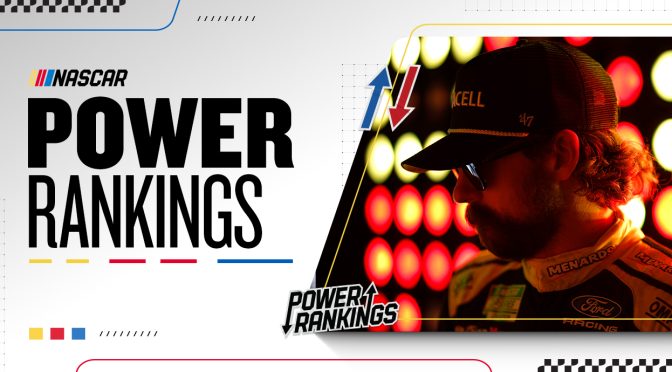 Power Rankings: A Chase oasis awaits back-to-back Phoenix winner Ryan Blaney