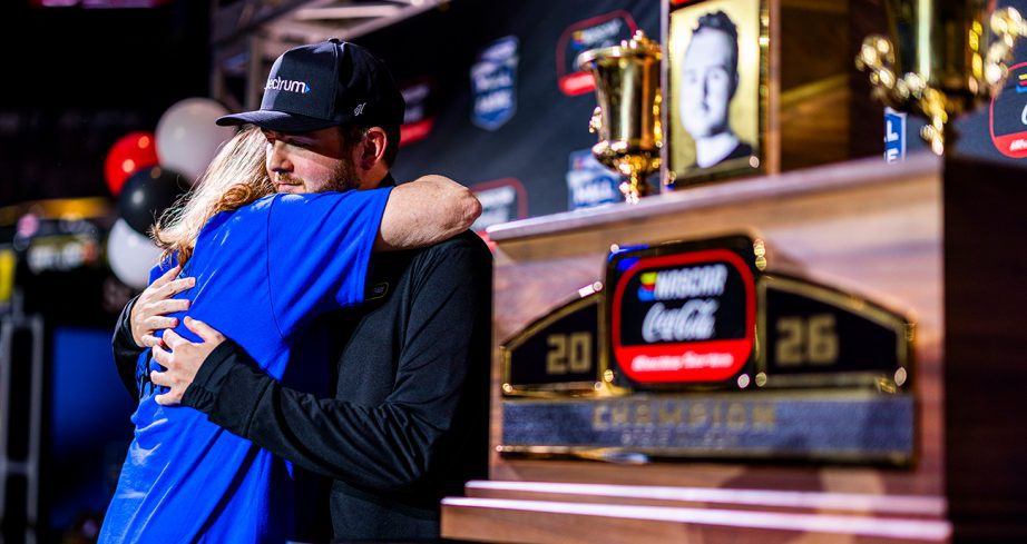 Steven Wilson wins the 2026 eNASCAR Coca-Cola iRacing Series Championship Series title.
