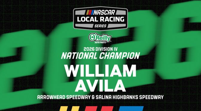 Featured Image for ‘The coolest thing in the world’: William Avila captures NASCAR Local Racing Series Division IV national championship