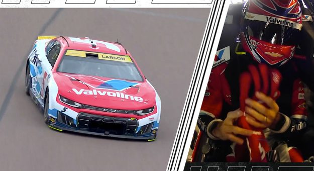Kyle Larson struggles in Phoenix qualifying as Chase door opens