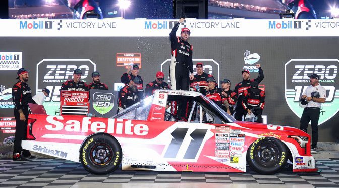 Featured Image for Honeycutt strikes back, wins Truck Series Chase race at Phoenix