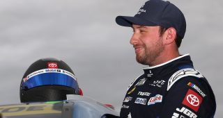 Promo Image for Briscoe teases Larson, Hamlin, Bell over power steering