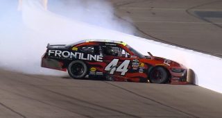 Promo Image for Poole spins into wall, brings out late caution