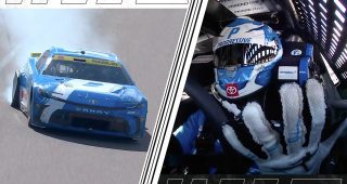 Promo Image for Hamlin has tire go down — then incurs speeding penalty