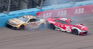 Promo Image for McDowell, Herbst crash to bring out first Phoenix caution