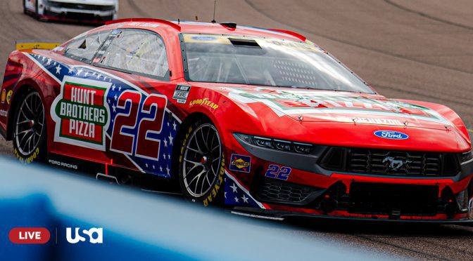 Joey Logano Sweeps Opening Stages at Phoenix NASCAR Cup Chase Race