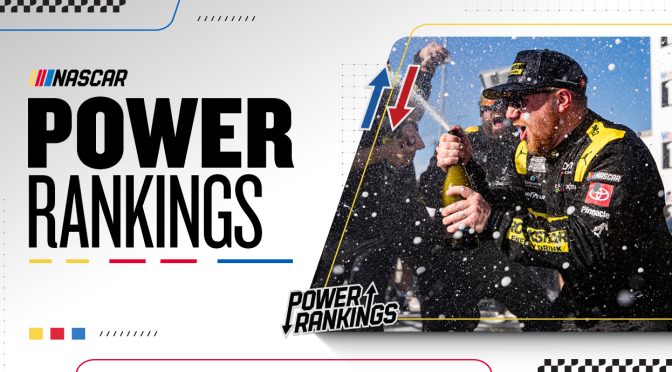 Featured Image for Power Rankings: Tyler Reddick is back — but is it too late?
