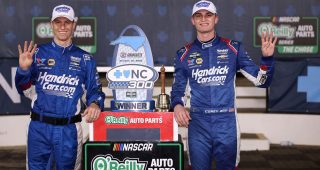 Promo Image for Corey Day, Adam Wall leading title pursuit for No. 17 team
