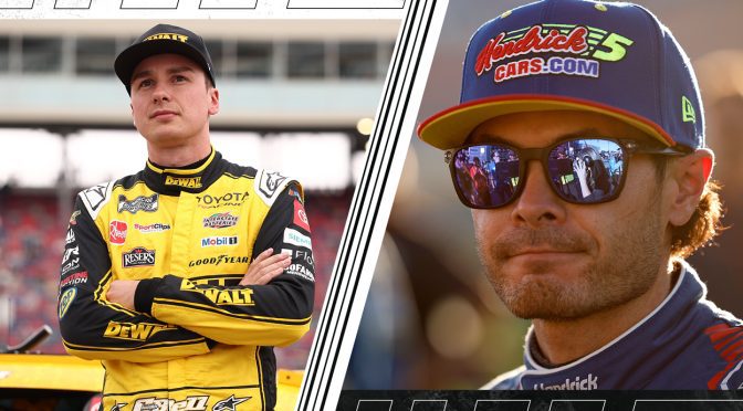 Featured Image for Larson’s title-favorite status slips ahead of Talladega as Bell, others close in