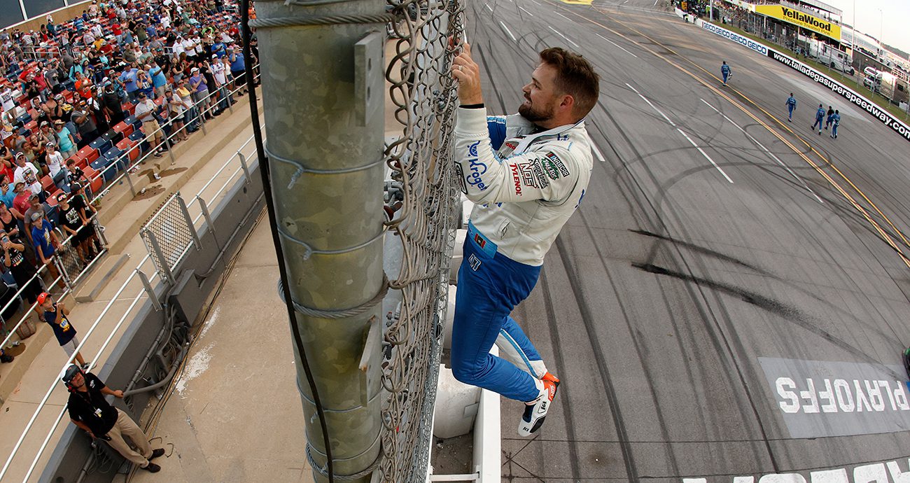 Ricky Stenhouse Jr. wins at Talladega