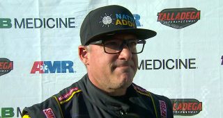 Promo Image for Stewart reacts to early Talladega exit: 'It's just a racing deal'
