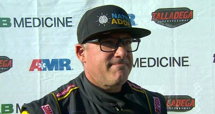 Tony Stewart reacts to early Talladega exit: ‘It’s just a racing deal’