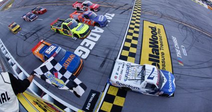 Sammy Smith wins chaotic Truck Series race at Talladega in overtime