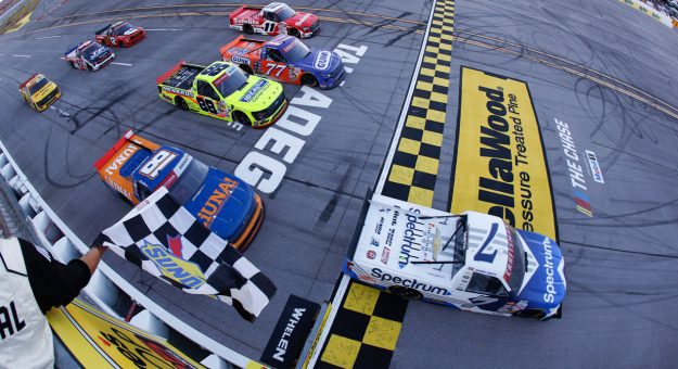 Sammy Smith wins chaotic Truck Series race at Talladega in overtime